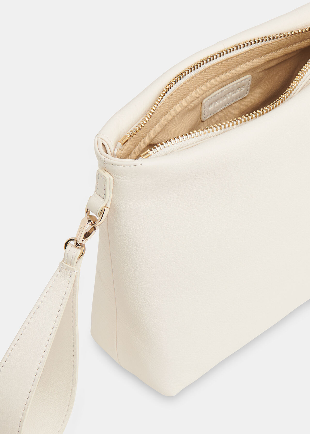 Avah Zip Top Clutch