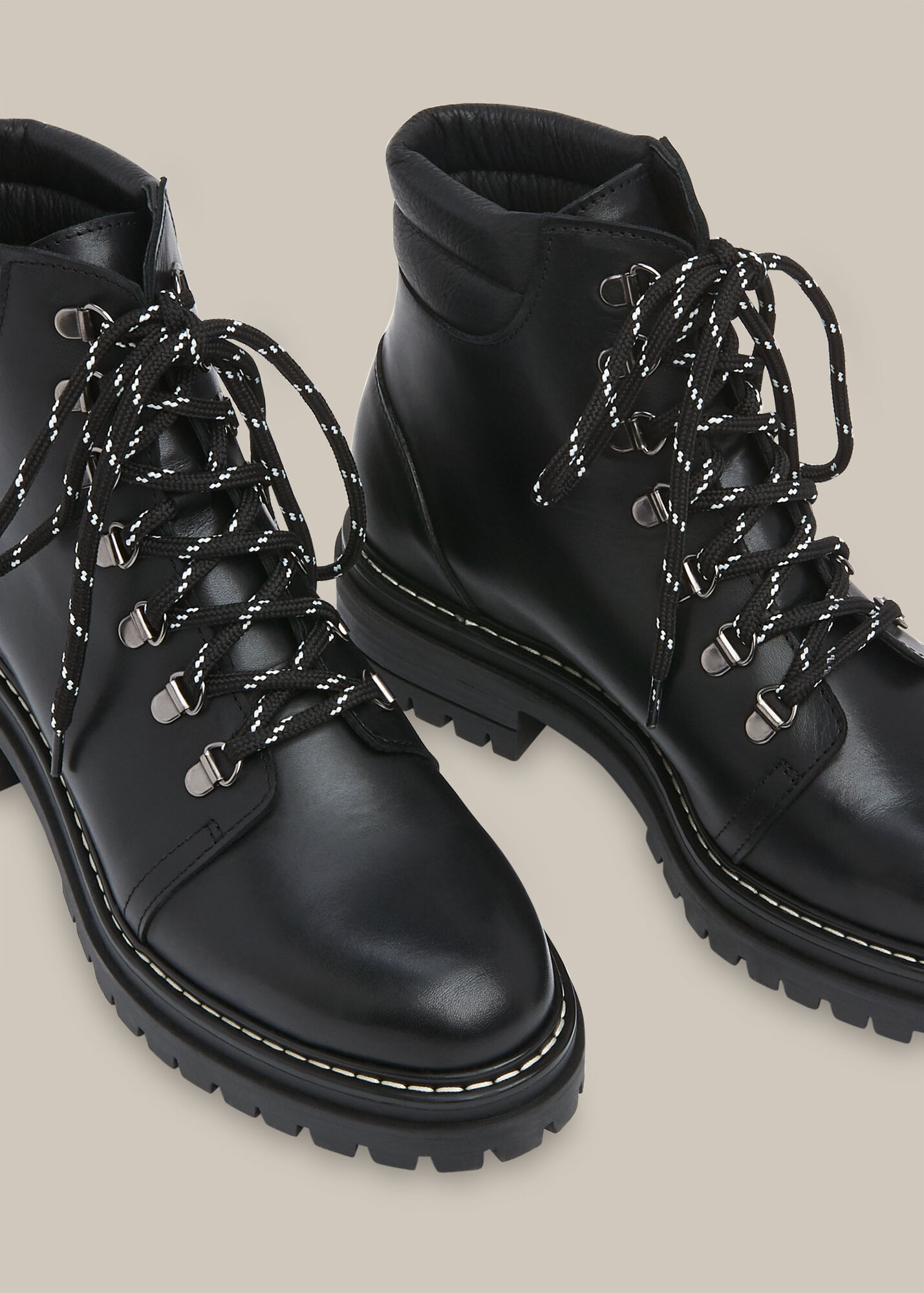 whistles amber lace up boot