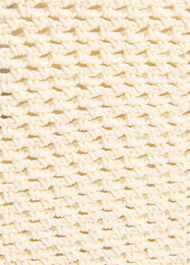 Bamboo Handle Crochet Bag
