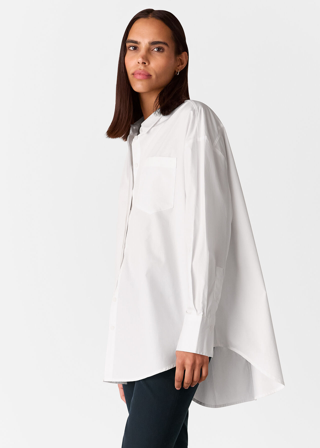 Oversized Cotton Shirt