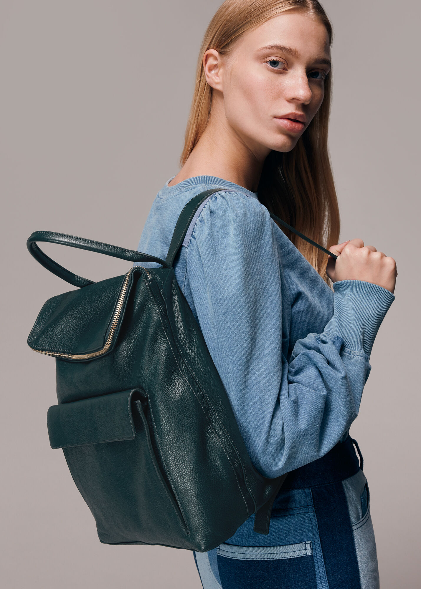 Dark Green Verity Backpack