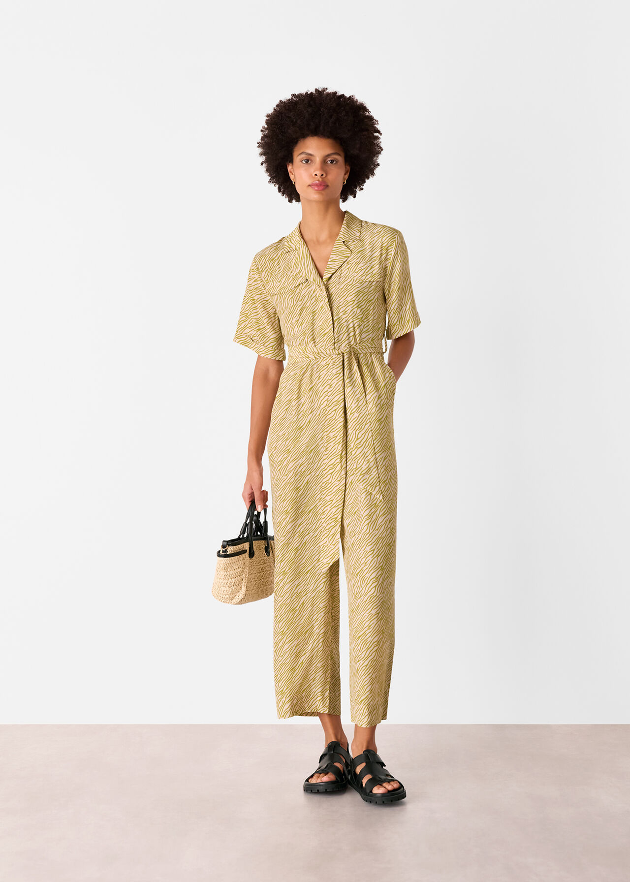 Kelly Tiger Flame Jumpsuit