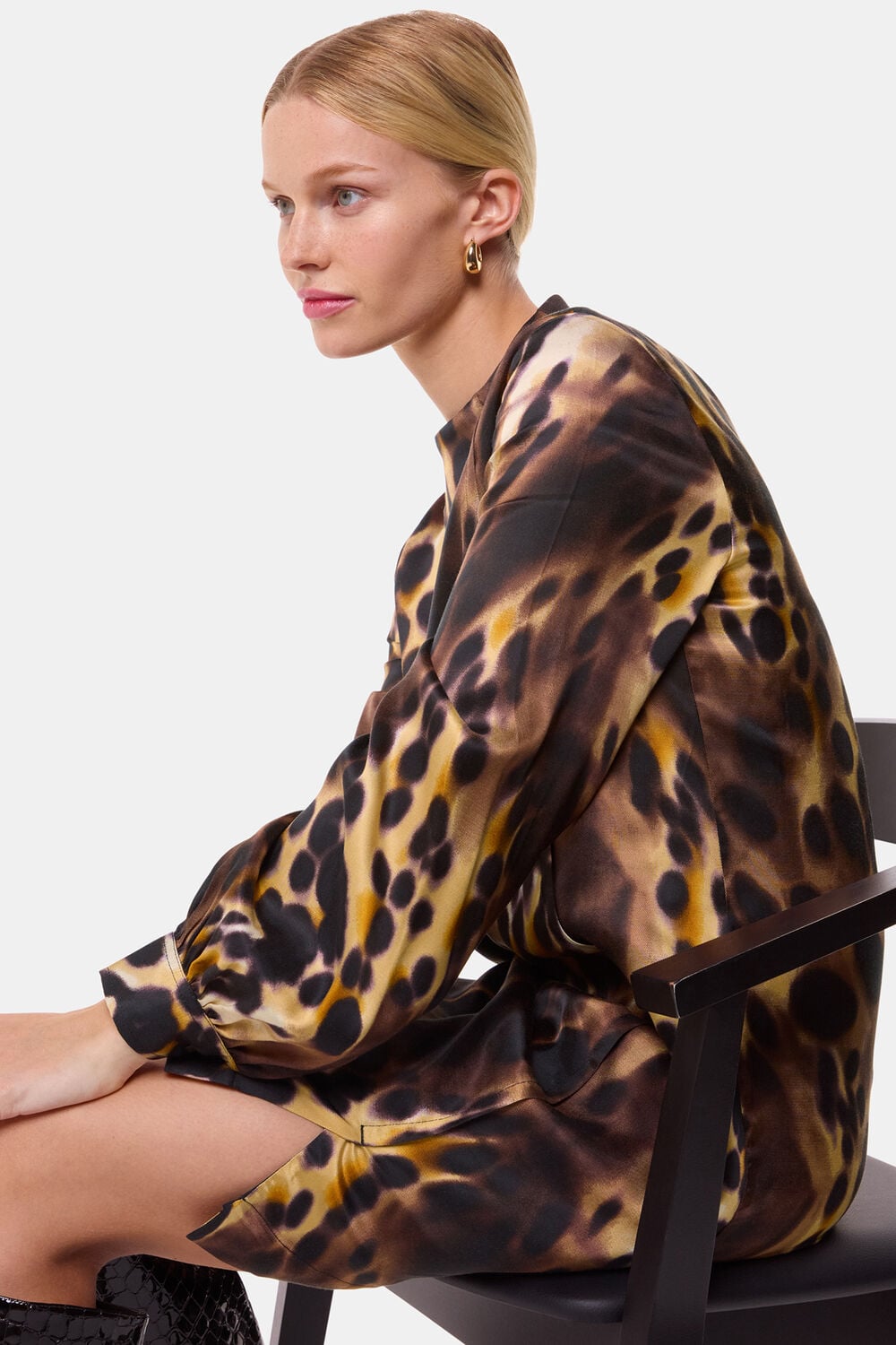 Misty Leopard Cleo Dress