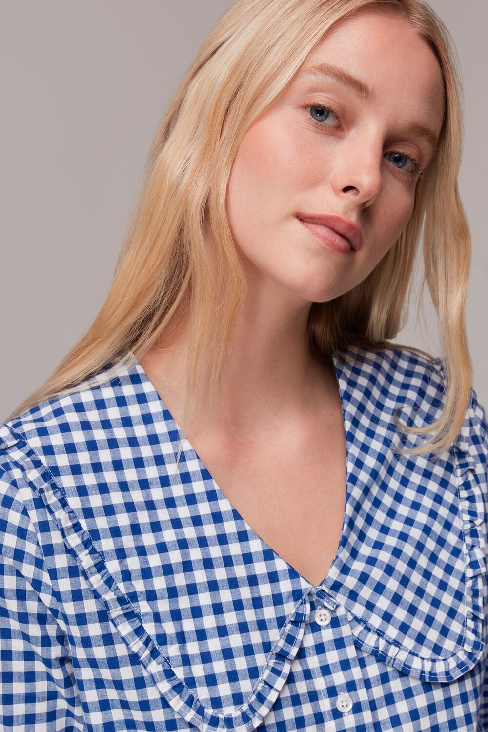 Gingham Collar Pyjamas