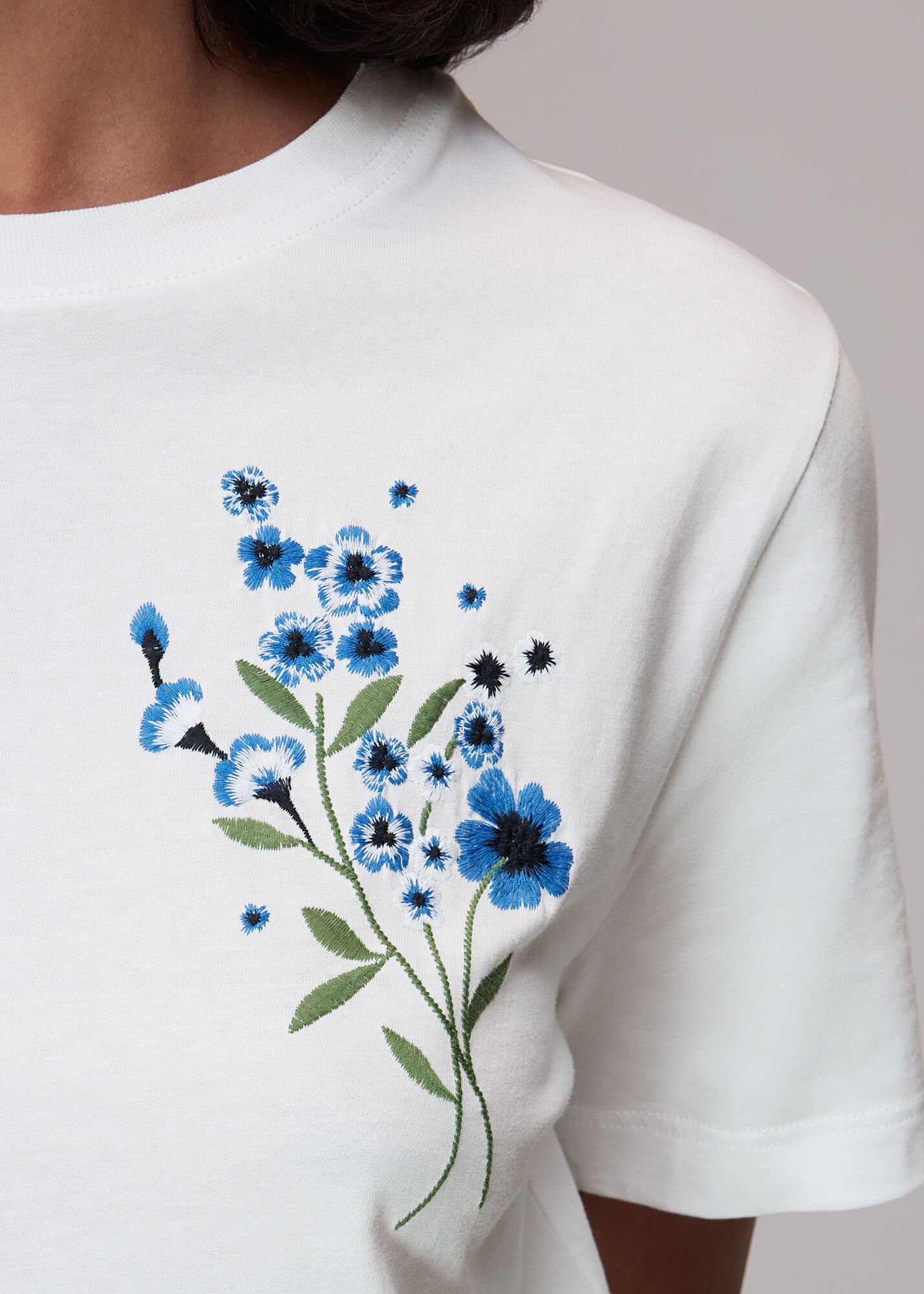 お値下☆MEDI VINTAGE FLOWER EMBROIDERY SHIRT