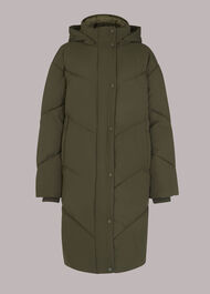 Tessa Hooded Longline Puffer