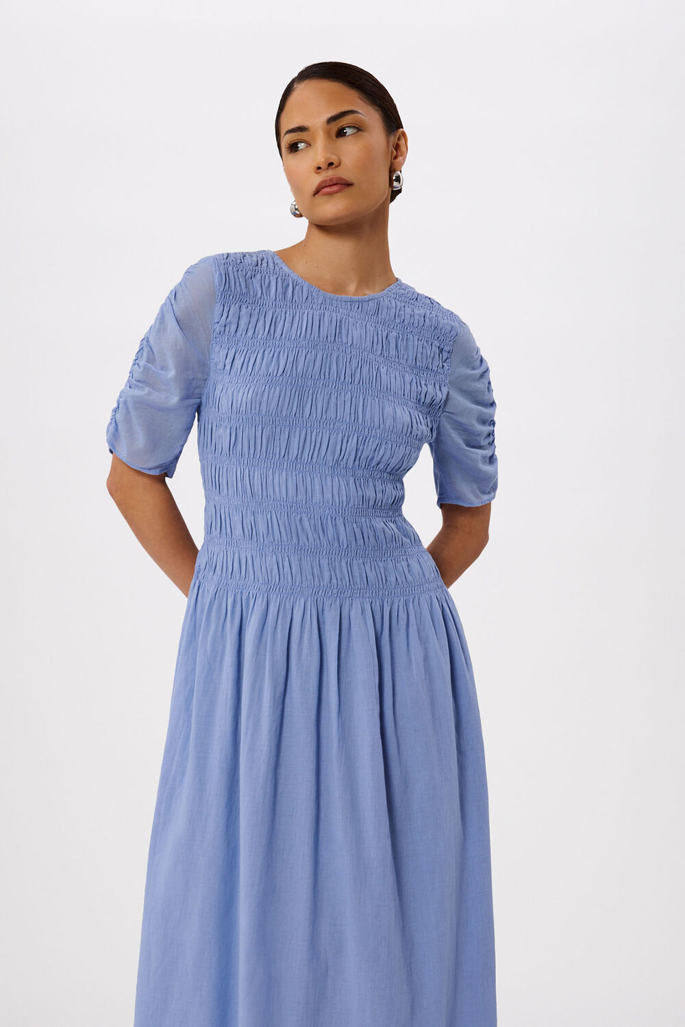 Petite Avery Smocked Dress
