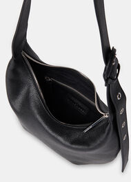 Small Sia Curved Crossbody Bag