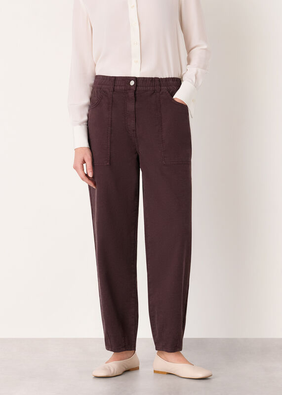 Brown Tessa Casual Trouser