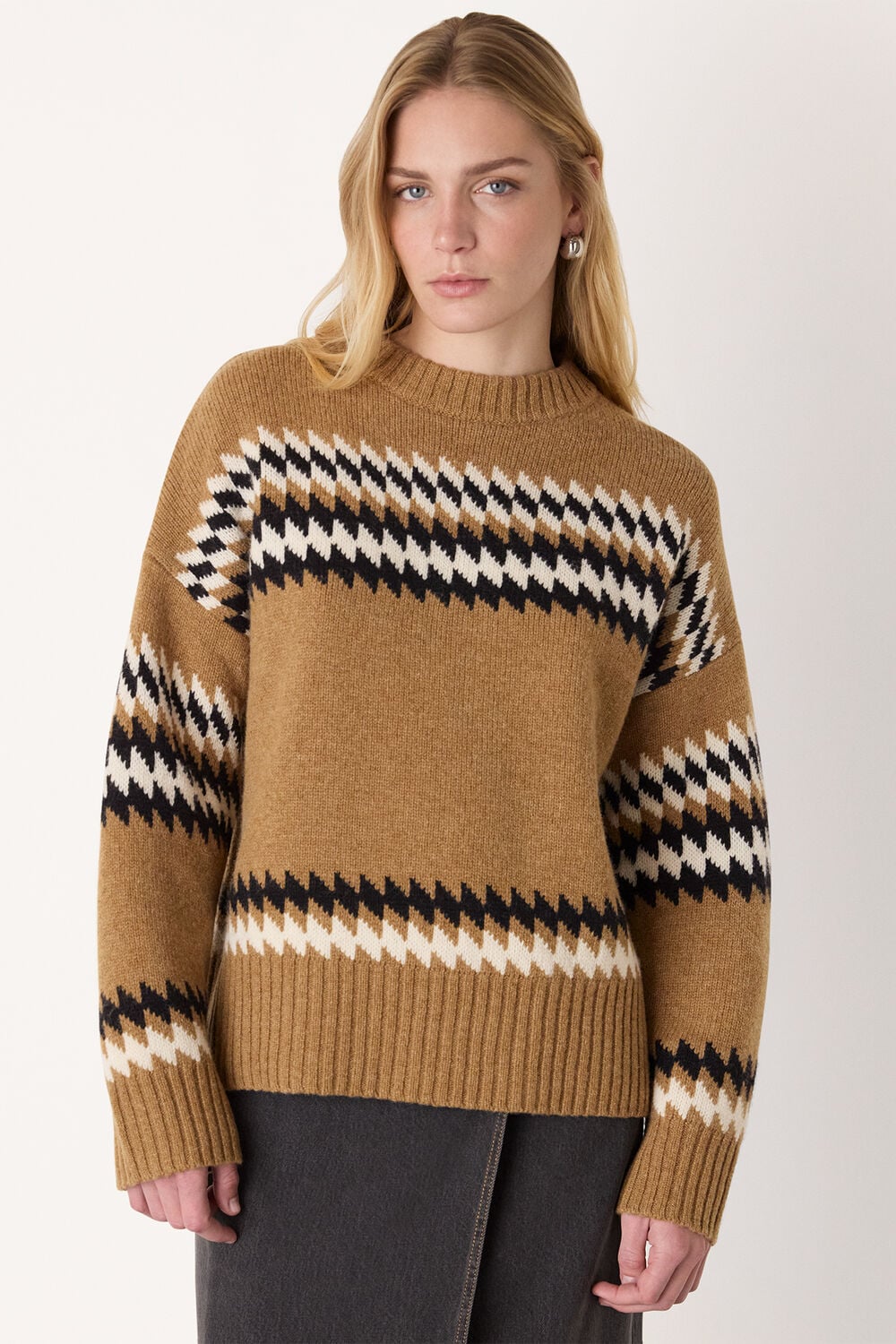 Fairisle Detail Knit