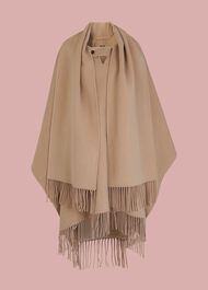 Wrap Fringe Coat