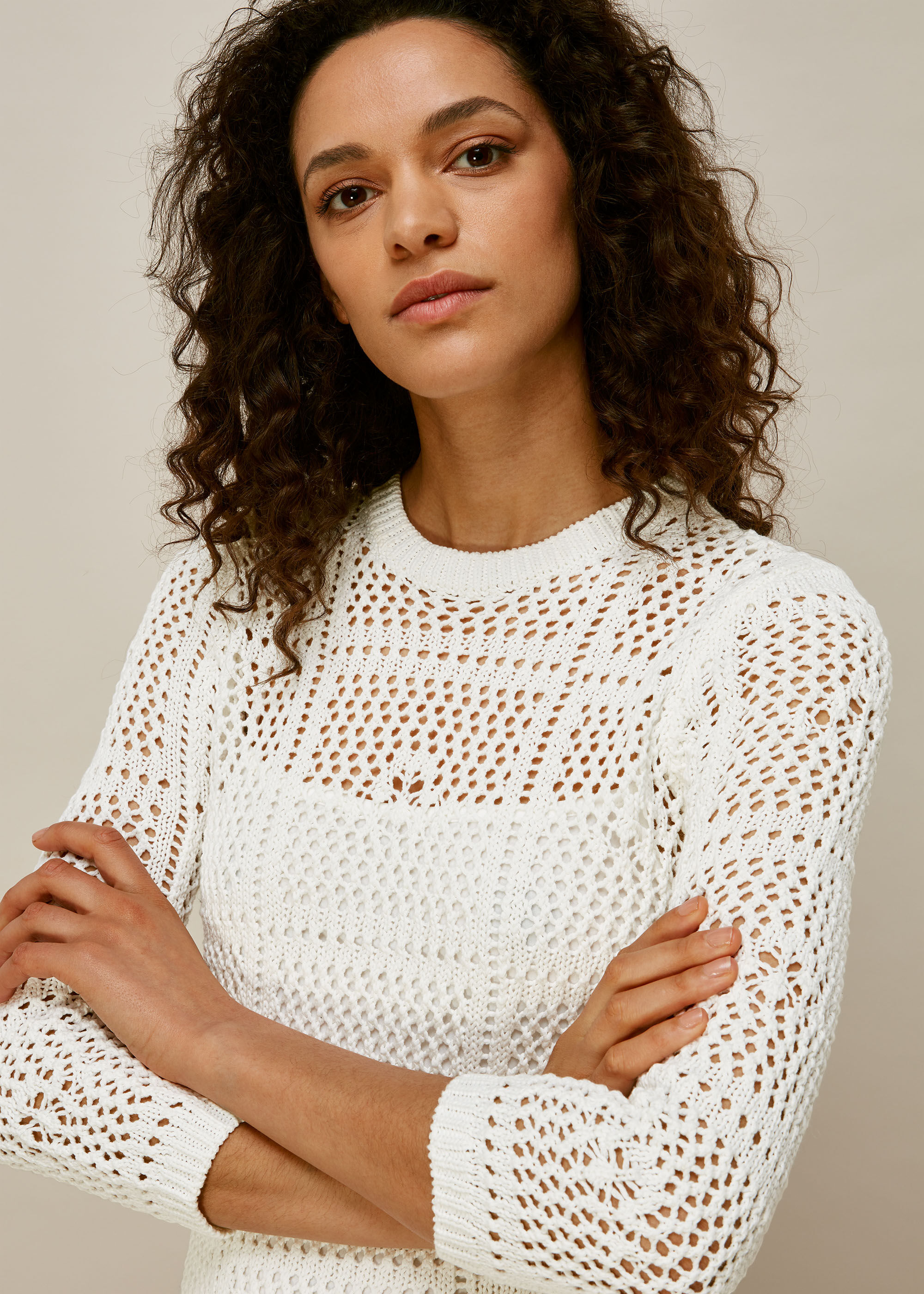 whistles jumper dress