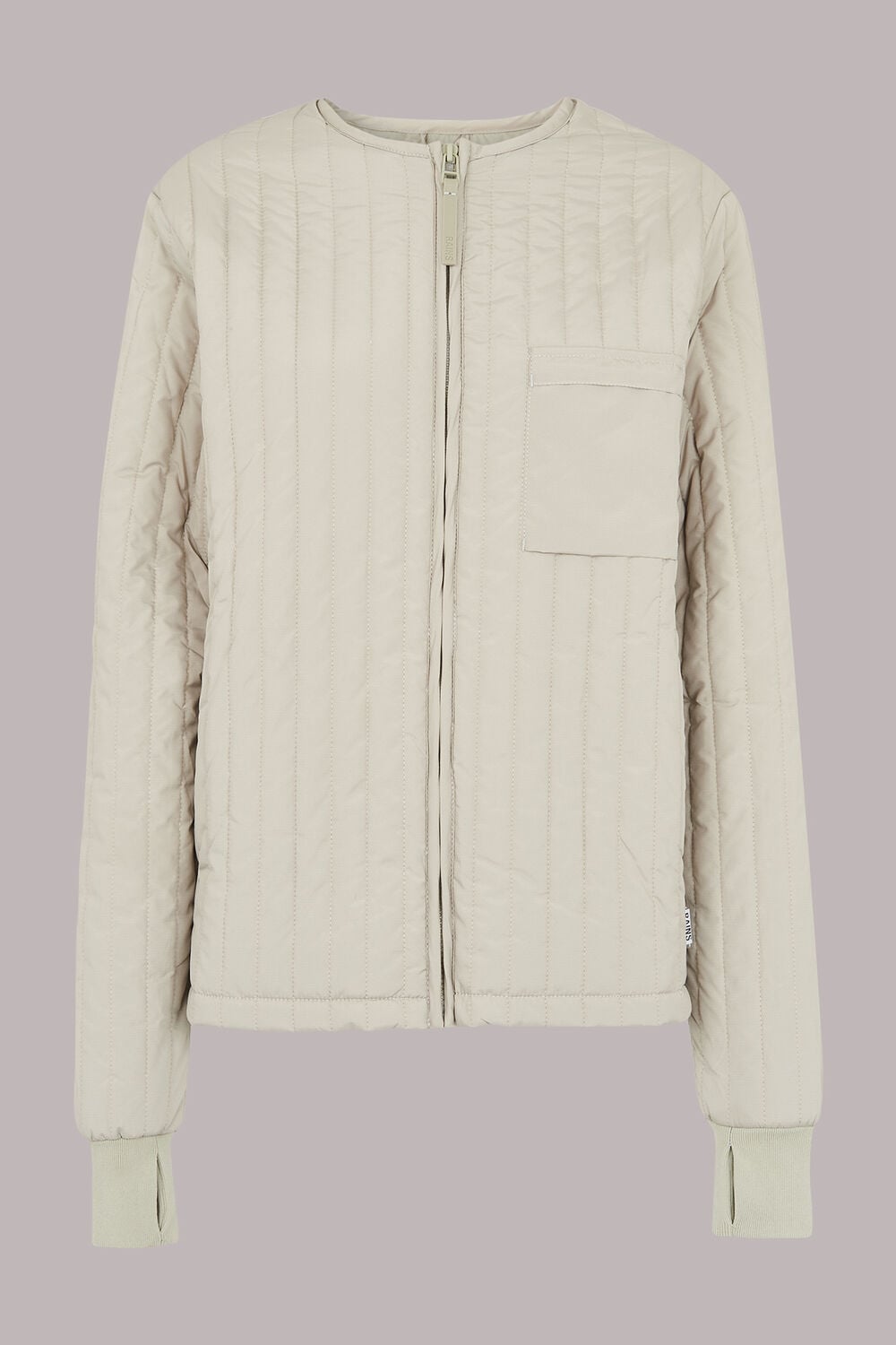 Grey Rains Zip Liner Jacket