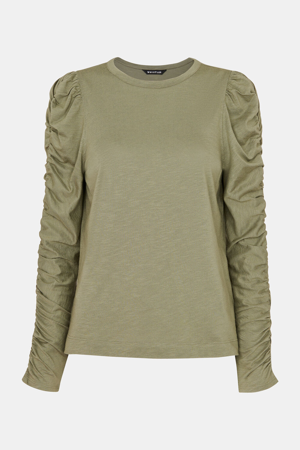 Ruched Sleeve Top