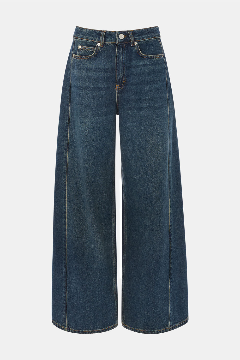 Panel Wide Leg Jean