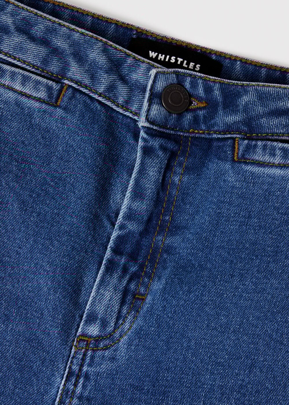 Stretch Straight Ankle Jean