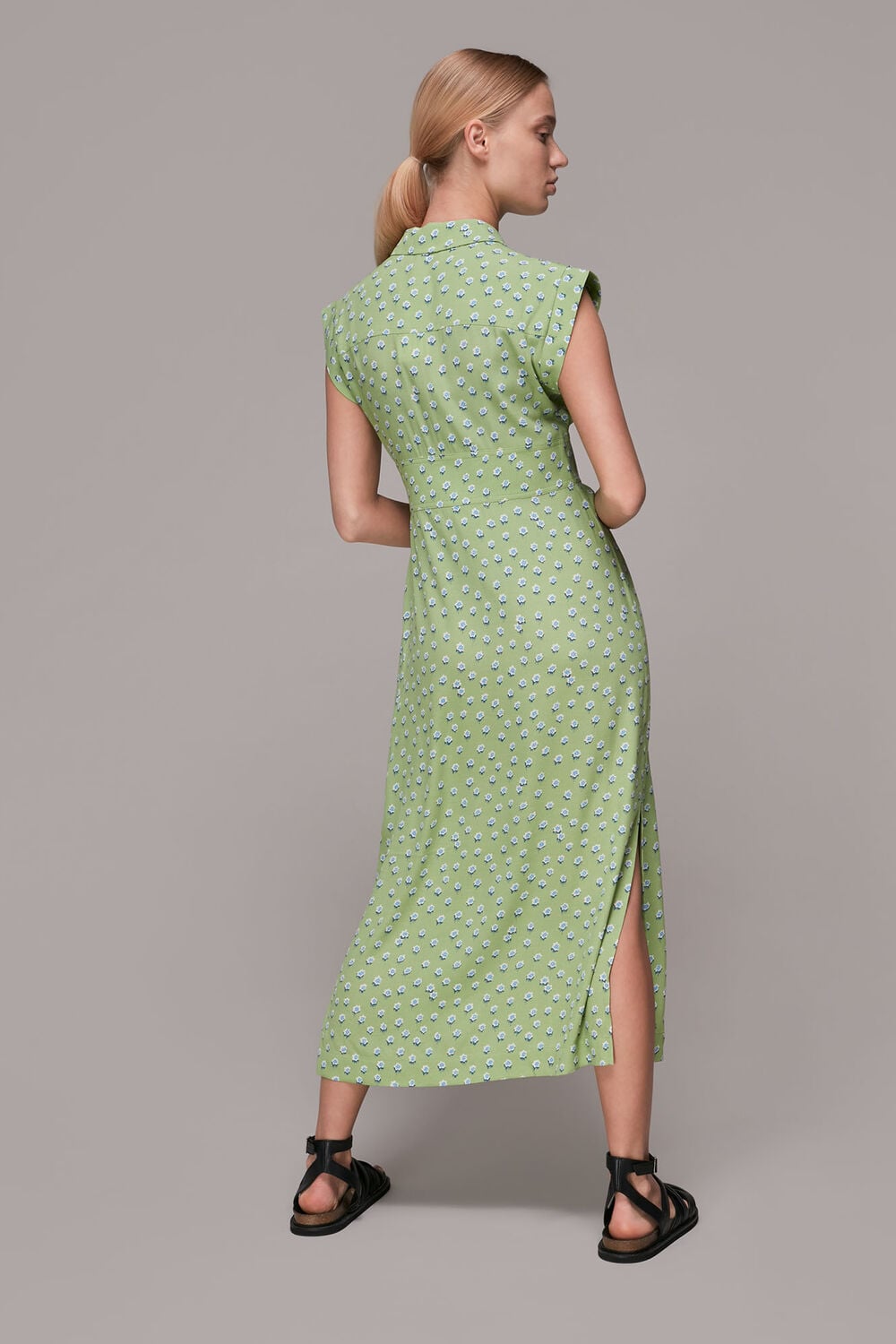 Shooting Floral Midi Dress