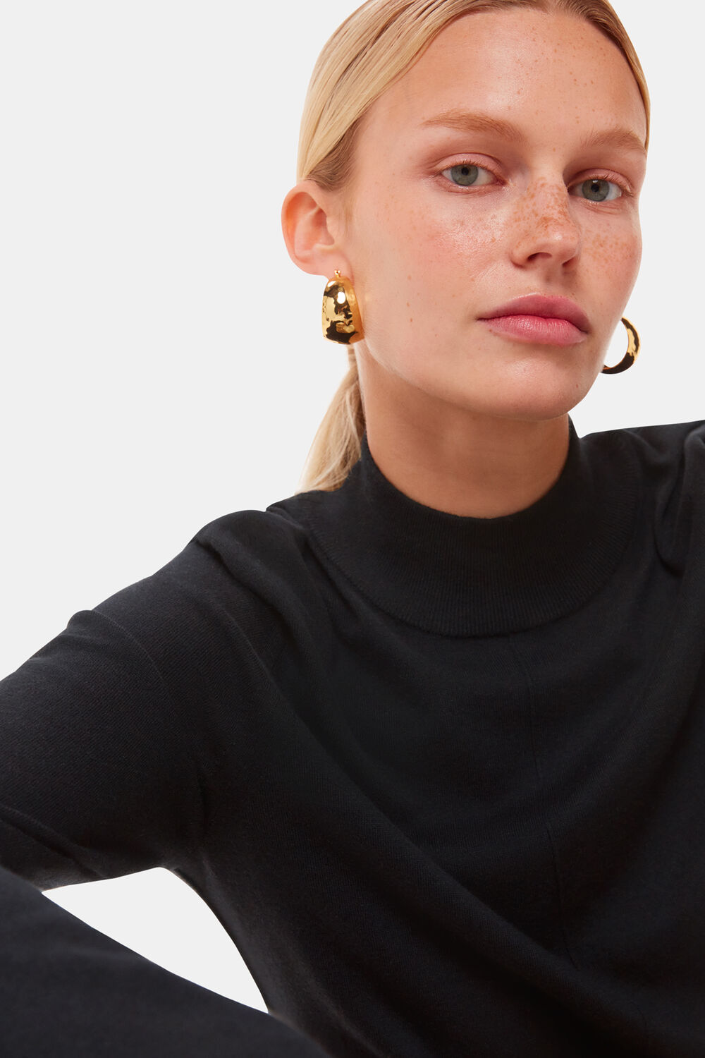 Mira Funnel Neck Knit