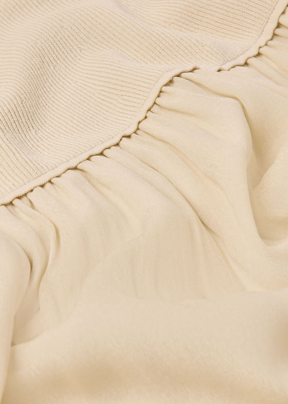 Knitted 2in1 Bubble Hem Dress