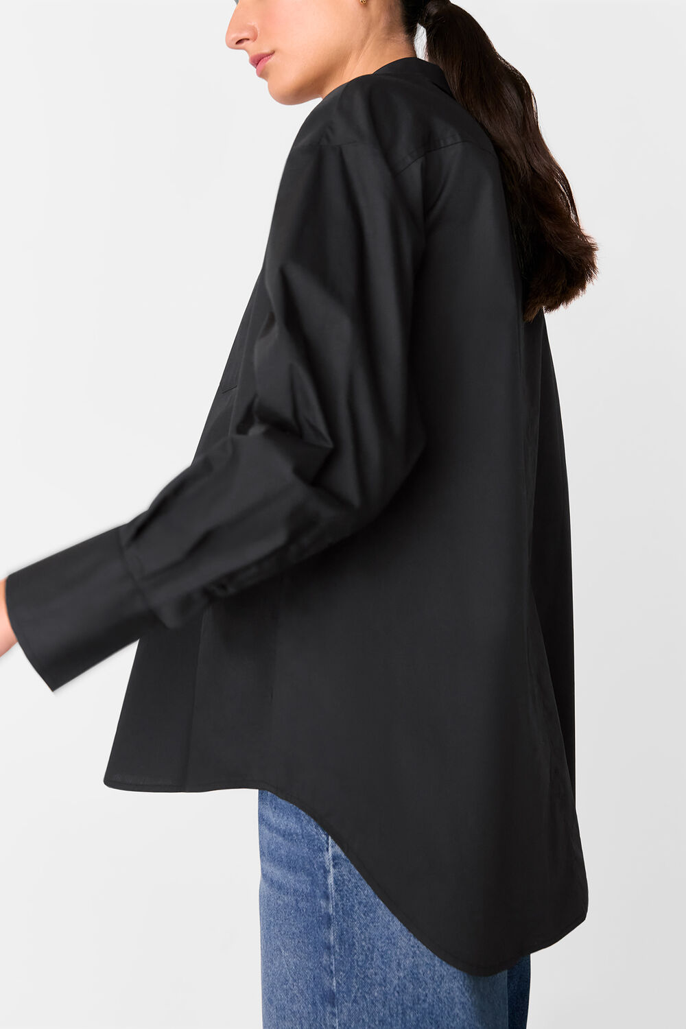 Oversized Cotton Shirt