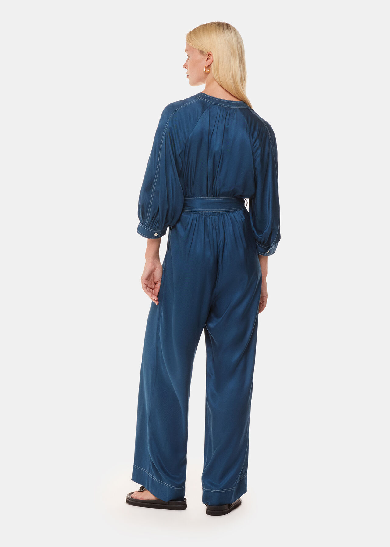Mabel Topstitch Jumpsuit