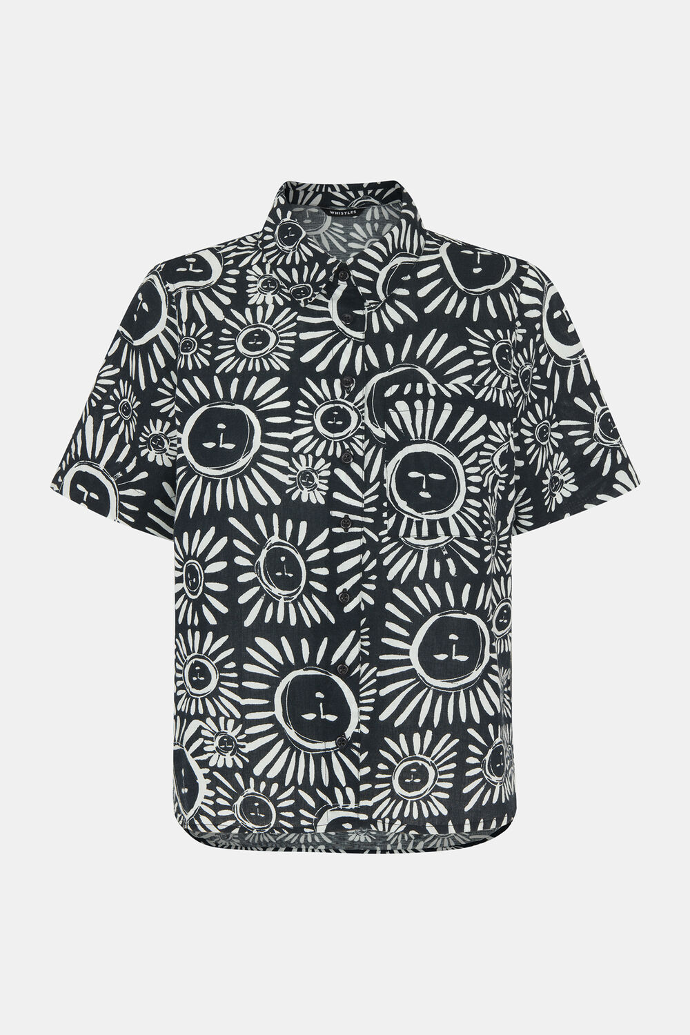 Sunman Print Bowling Shirt