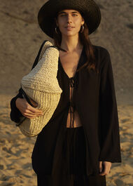 Beach Tie Front Top