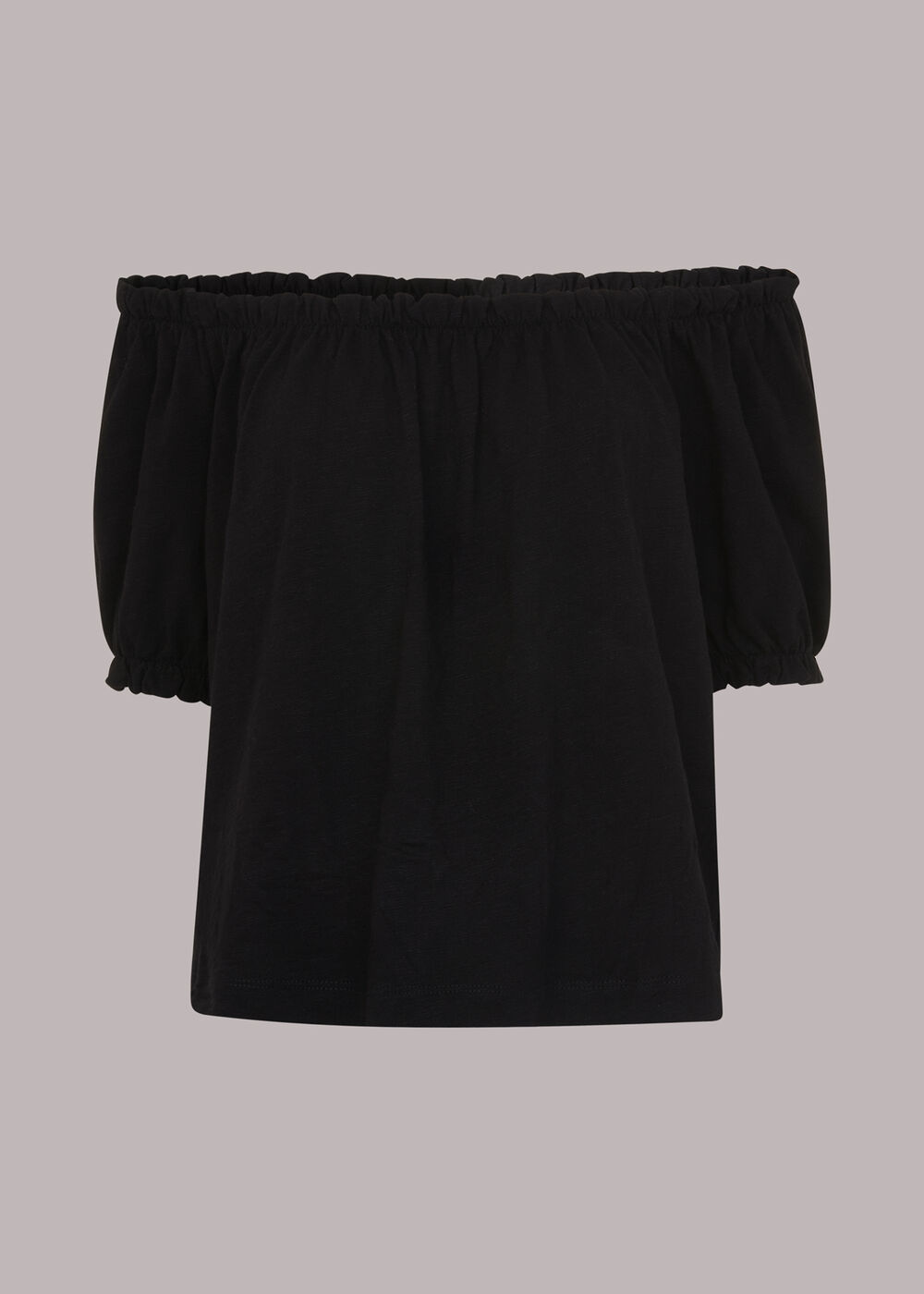 Frill Detail Cotton Tee