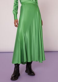 Hallie Silk Mix Skirt