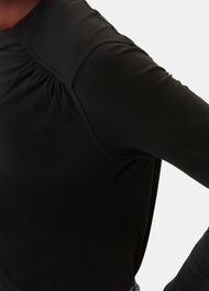 Ruched Front Detail Jersey Top