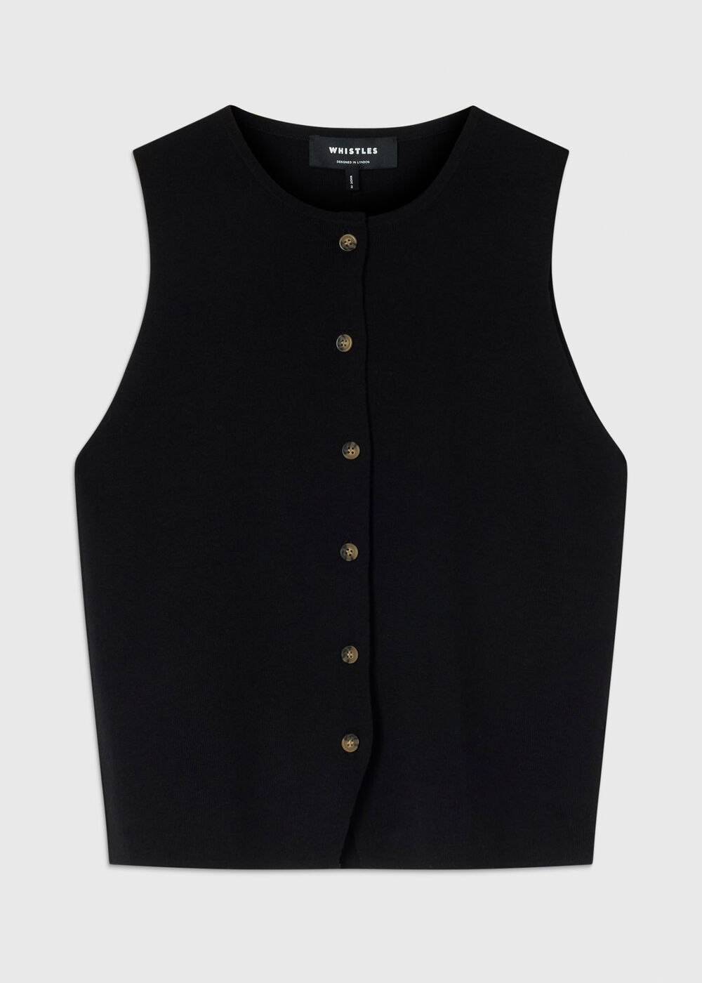 Lucy Button Front Knit Tank