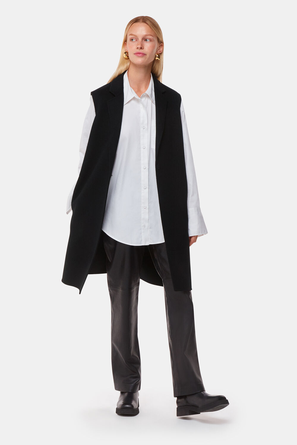 Black Eve Double Face Waistcoat