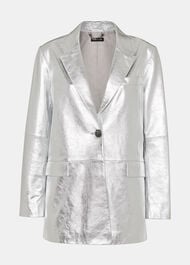 Cosmo Leather Blazer
