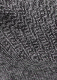 Petite Herringbone Wool Blend Blazer