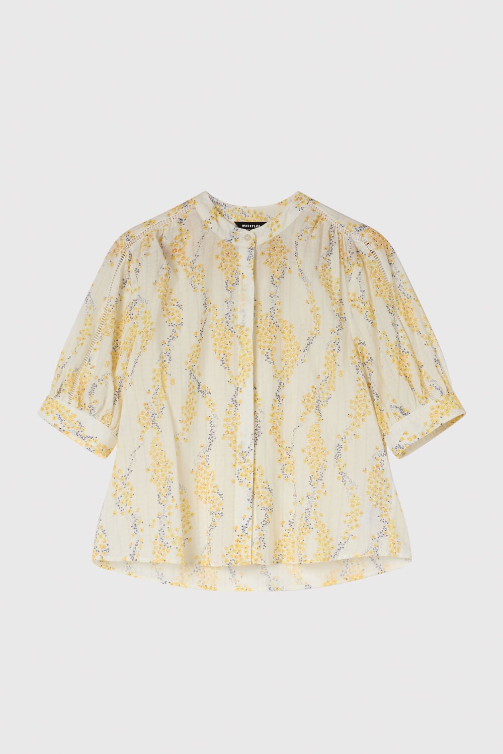 Ditsy Stem Textured Shirt