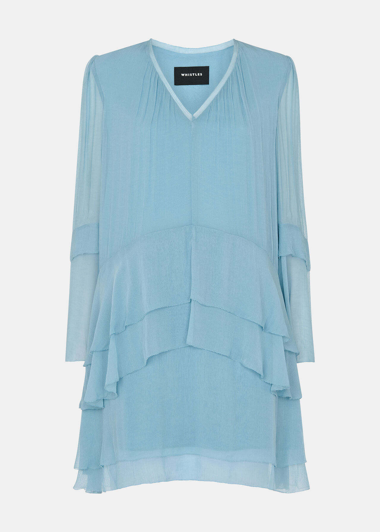 Frill Boho Mini Dress