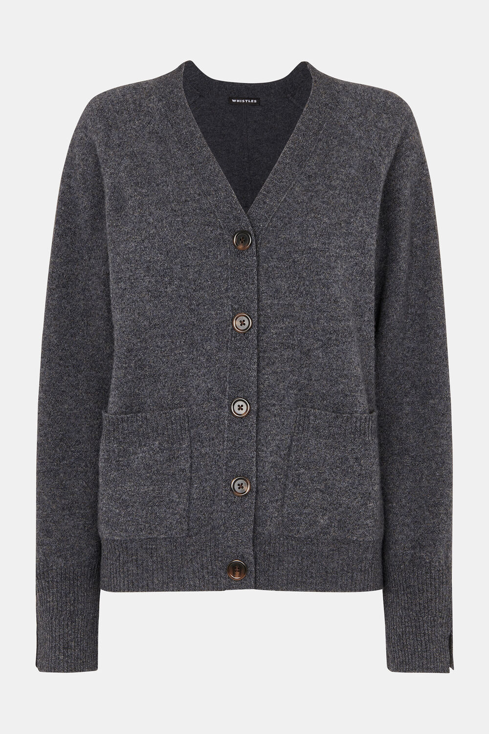 Wool Relaxed Pocket Cardigan