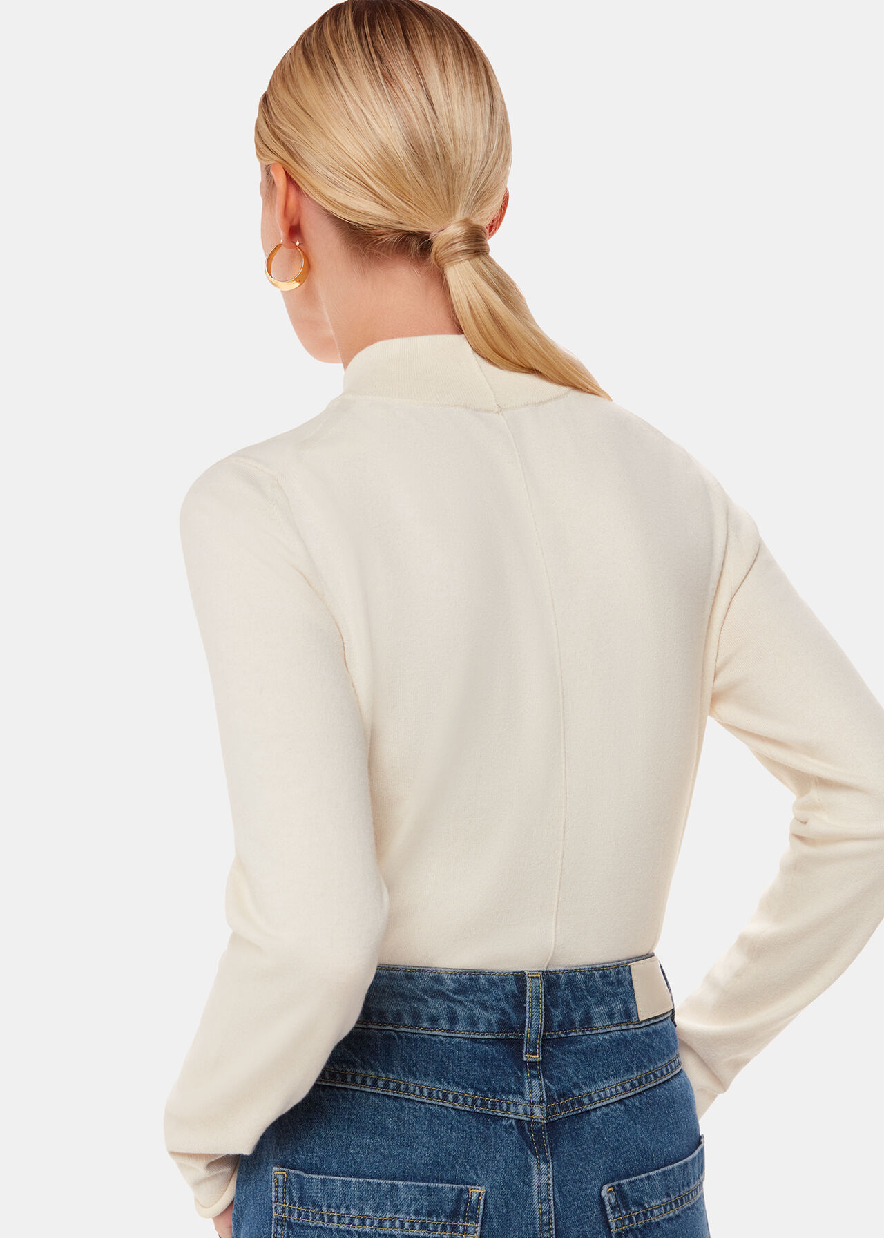 Mira Funnel Neck Knit