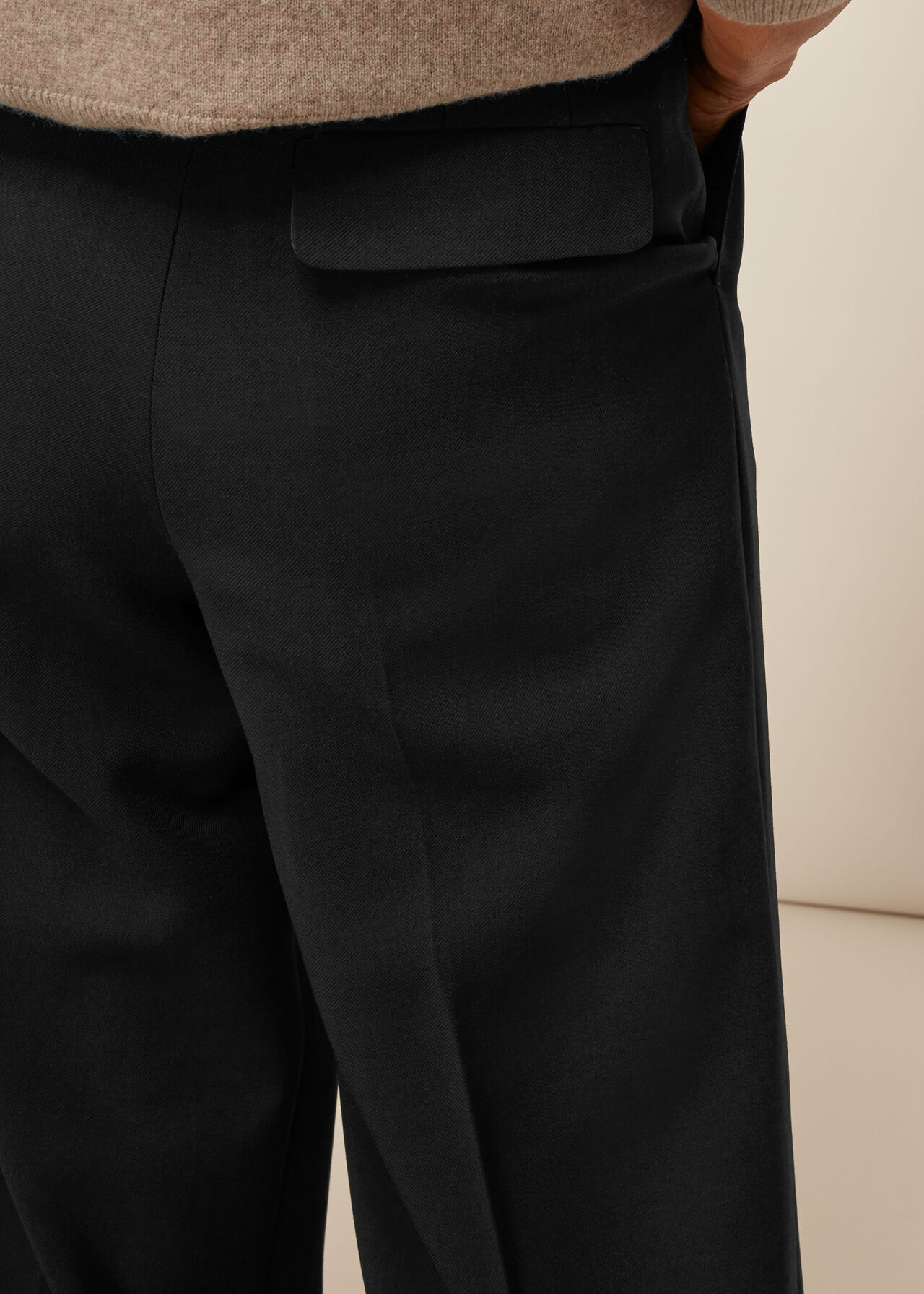 Black Fionn Full Length Trouser | WHISTLES