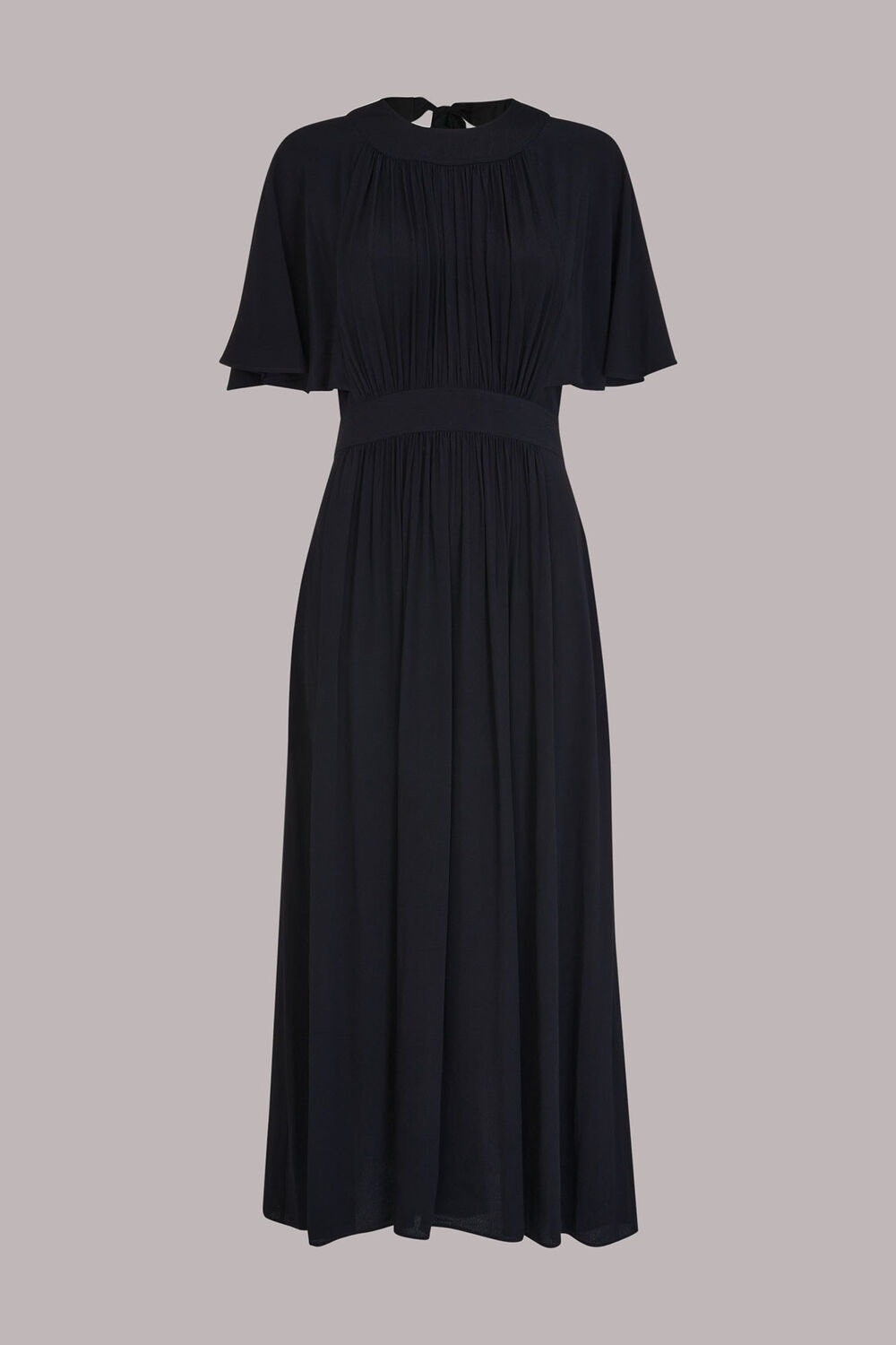 Amelia Cape Sleeve Dress