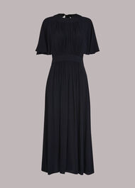 Amelia Cape Sleeve Dress