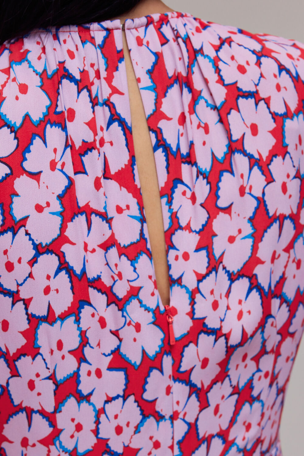 Farfalle Flower Midi Dress
