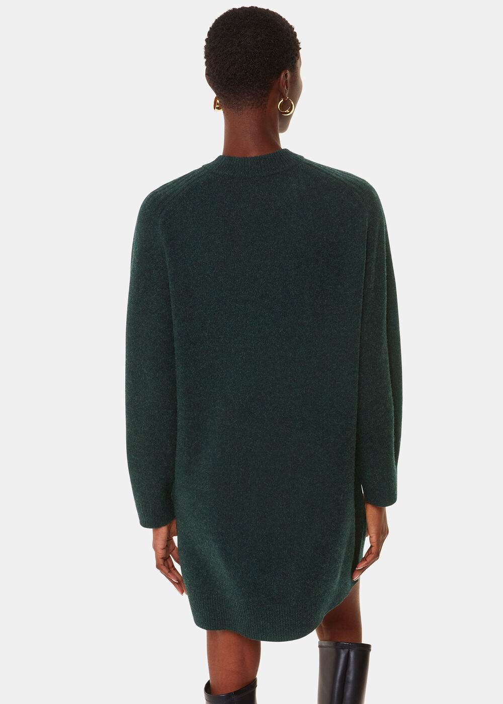 Ava Round Neck Knitted Dress
