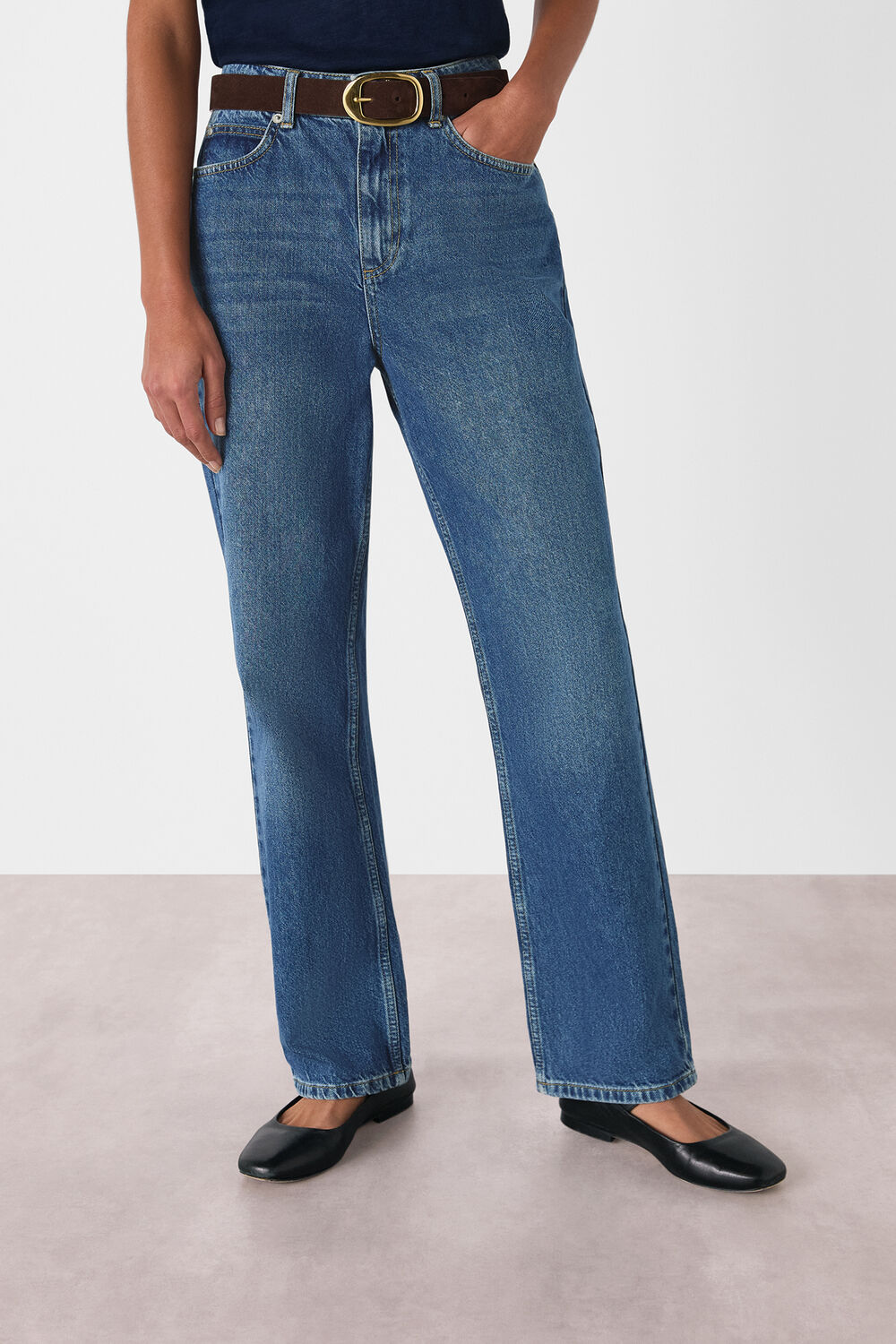 Denim Classic Straight Leg Jean