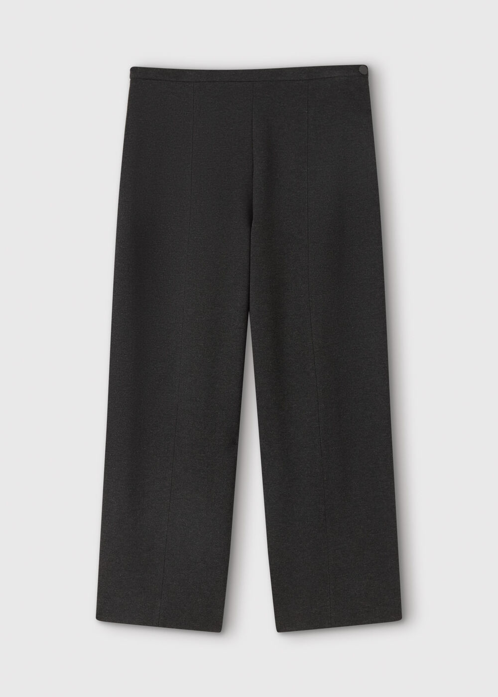 Grey Marl Petite Camilla Wide Leg Trouser