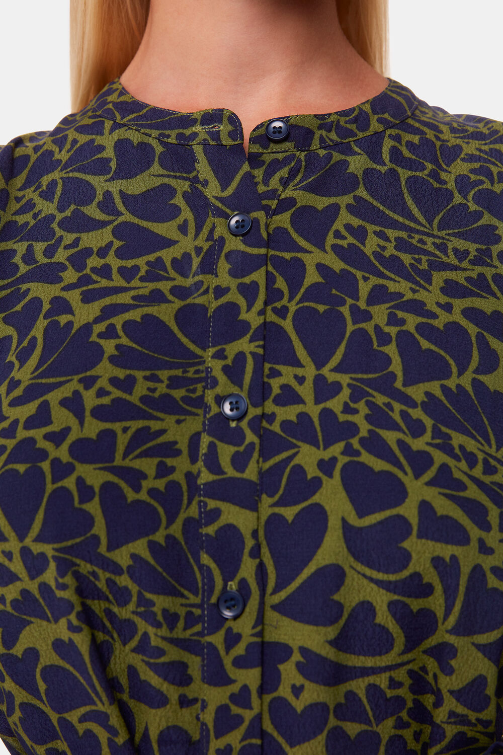 Abstract Petal Flippy Dress