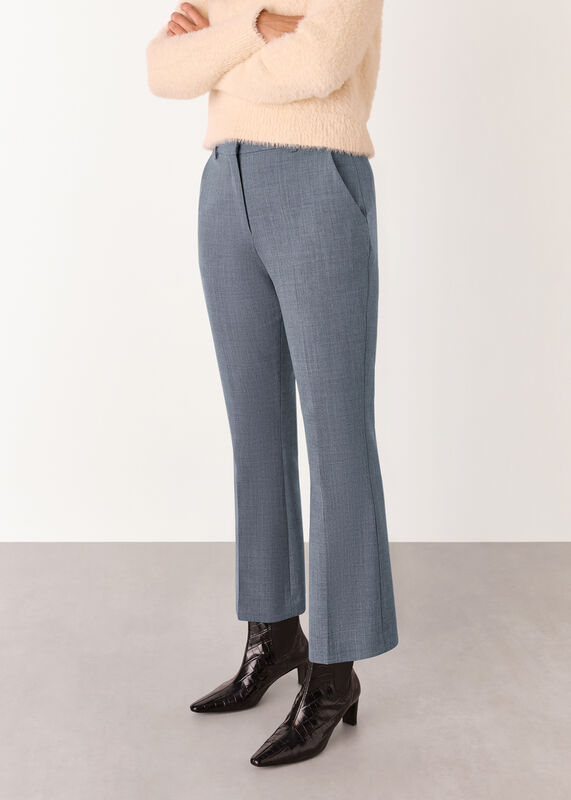 Grey Luisa Formal Pants 