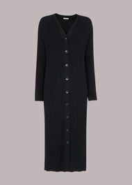 Nelly Ribbed Cardigan Dress