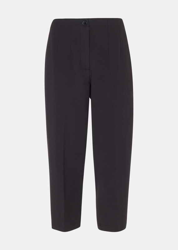 Black Petite Lila Ponte Pants 