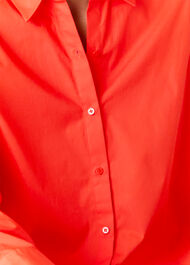 Boxy Relaxed Cotton Shirt